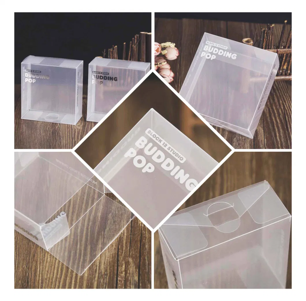 High Quality Stamping Silver/Gold PP Box for Stationery Packaging