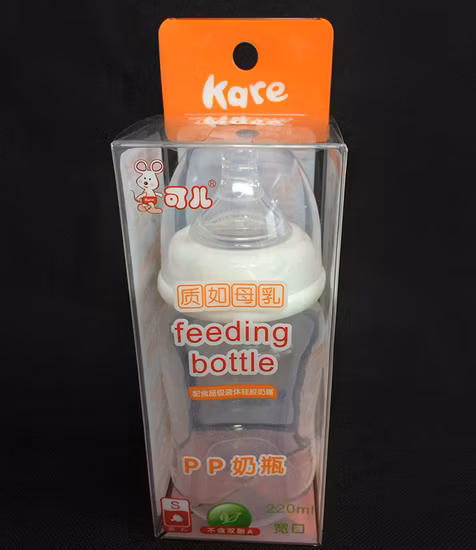 Factory Custom PVC/ PP/ PET Plastic Foldable Box for baby care products