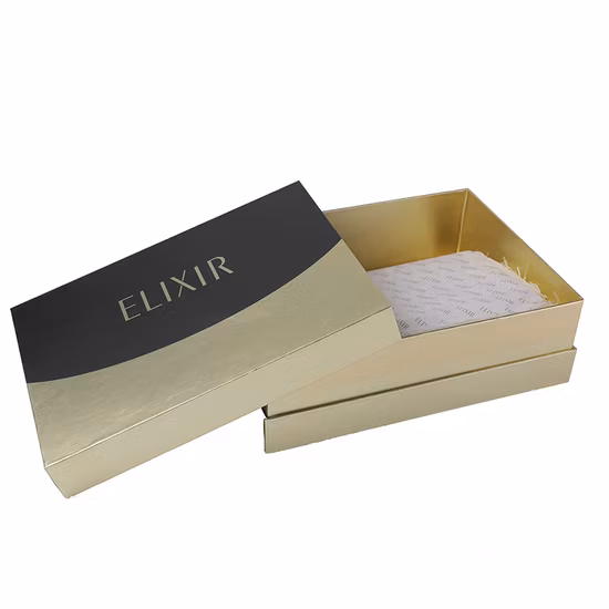 Apparel Recycled Eco Friendly Flat Handle Kraft Paper Bag Paper Box with Printing for Daily Use