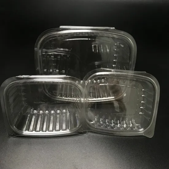 PET material clear blister clamshell box for soap 
