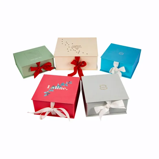 Top Quality Custom Irregular Shaped Portable Cardboard Gift Packing Box 