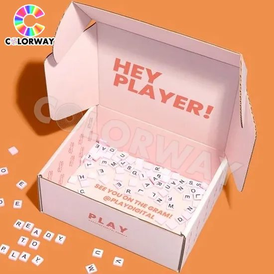 Custom Design Clear Pet Printing Gift Packaging Box 
