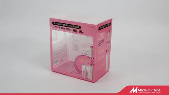 Clear Printing Plastic Packaging Box for Earphones (PP 014) 