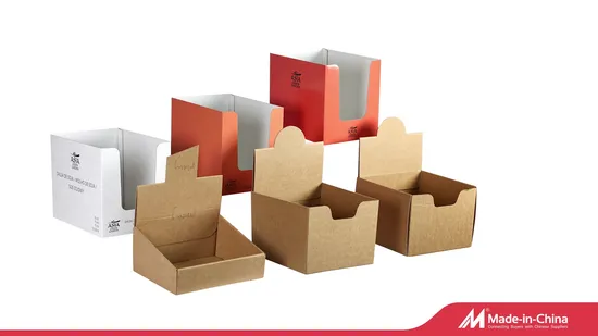 Corrugated Cardboard Kraft Paper Perforated Kitchen Cosmetic Stationery Pen Perfume Wine Chocolate Food Product Christmas Gift Packing Packaging PDQ Display Box 