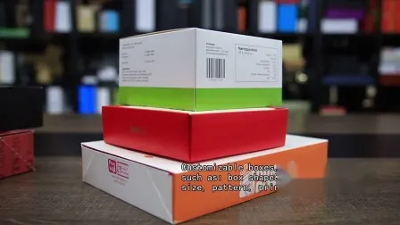 Colorful Printing Corrugated Paper Carton Packaging Box for Daily Use 