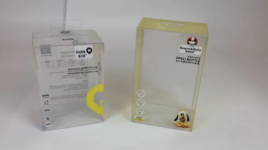 OEM Factory Supply Popular Mobile Phone PVC Clear Window Packaging Box 
