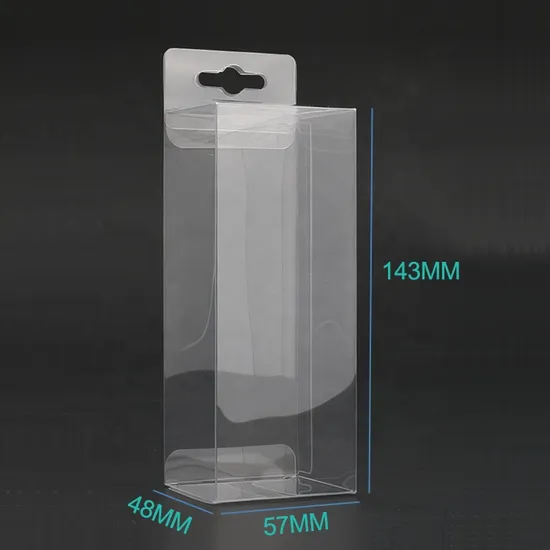 Wholesale Waterproof Clear PVC Packing Pet Display Plastic Packaging Box 