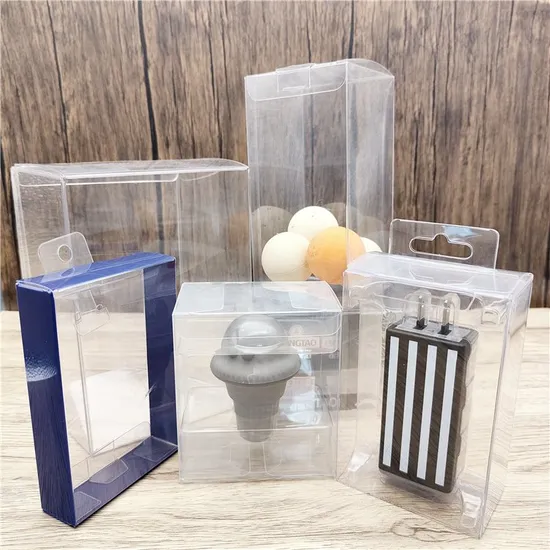 Colorful Printed PVC Box Custom Toy Packaging Eco
