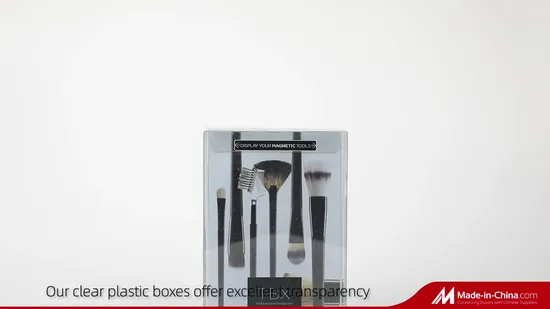 Custom Printing Transparent PVC Packaging Box for Make